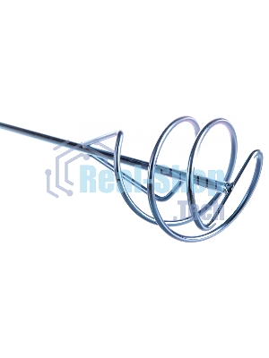 Миксер для песчано-гравийных смесей Denzel, 100 х 450 мм, оцинкованный, хвостовик SDS Plus