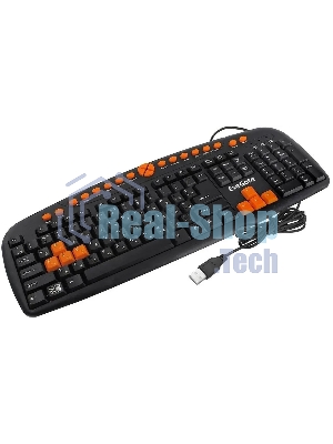 Клавиатура проводная ExeGate LY-504M (EX280435RUS), USB, черный