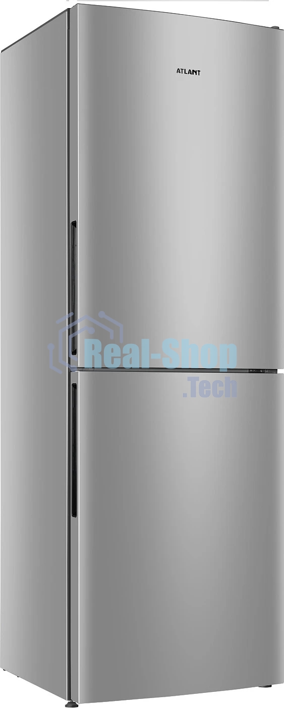Холодильник Atlant 4612-181 серебристый двухкамерный 182/119л морозилка снизу
