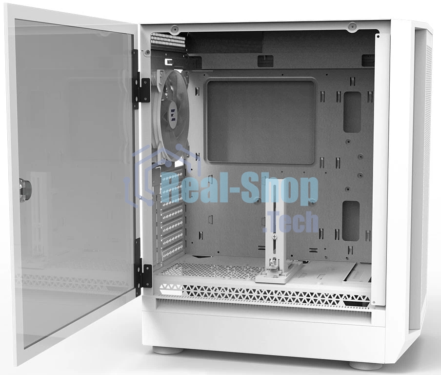 Компьютерный корпус ZALMAN i6, EATX, WHITE, FRONT MESH, WINDOW, 2x3.5