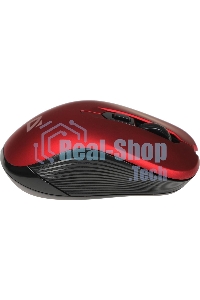 Мышь беспроводная Defender Gassa MM-105 красный, 1600 dpi, радиоканал, USB, кнопки - 6