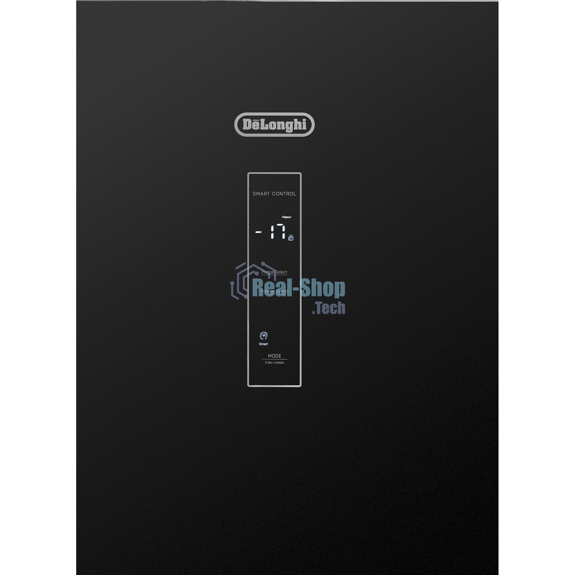 Холодильник DeLonghi DCS 19NFI NB DAMIANO черный двухкамерный 230/100л морозилка снизу, No Frost