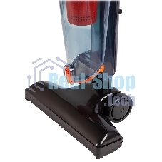 Пылесос вертикальный Endever SkyClean VC-294 черный/оранжевый, питание от сети, 120 Вт, уборка сухая, пылесборник 1.5 л