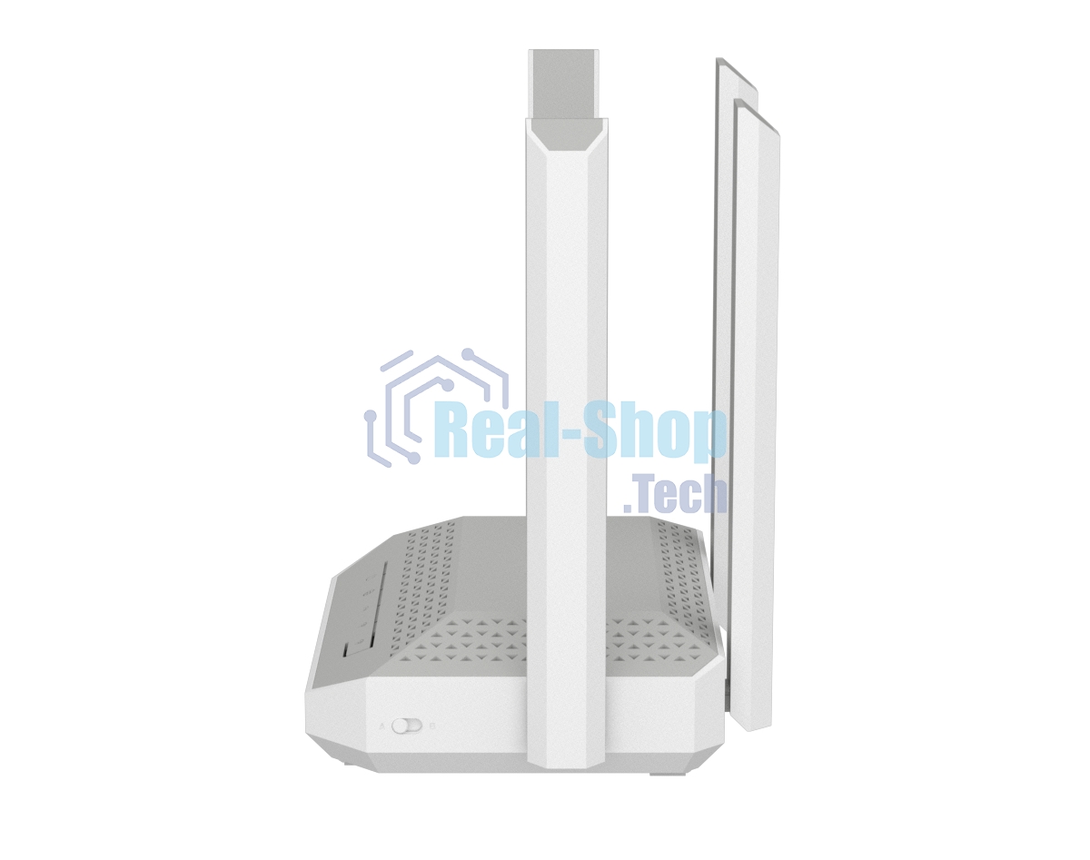 Маршрутизатор Netcraze Challenger Мультигигабитный интернет-центр с Mesh Wi-Fi 6 AX3000, 2 портами 2.5 Gigabit Ethernet и переключателем режима роутер/ретранслятор