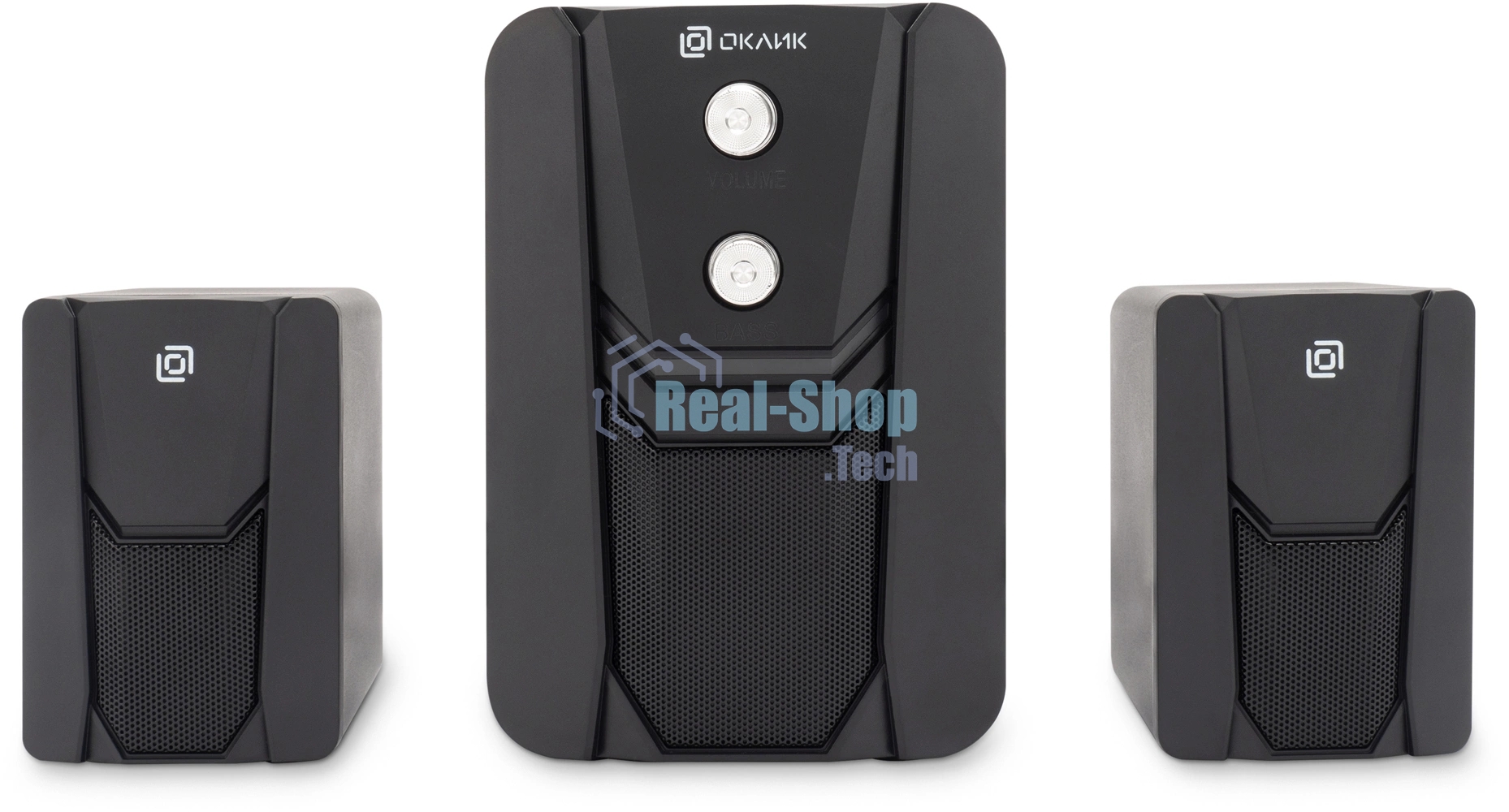 Акустическая система Оклик OK-423 2.1 черный 11Вт