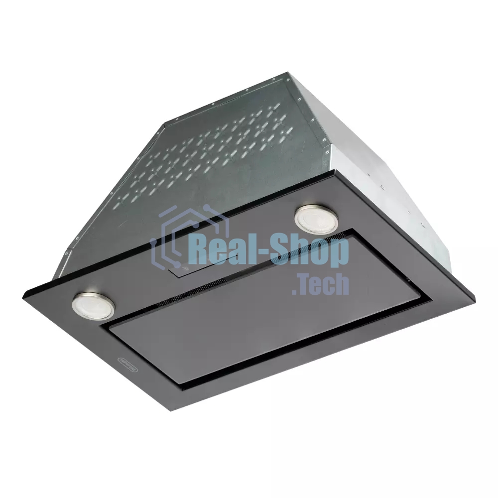 Вытяжка встраиваемая DeLonghi Cosetta 510 NB черная, 52.6 см, 1200 куб. м/ч, 63 дБ