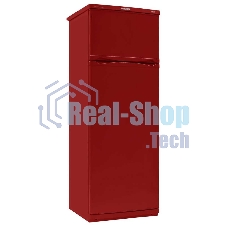Холодильник Pozis-МИР-244-1 рубиновый двухкамерный 230/60 л морозилка сверху, капельная система
