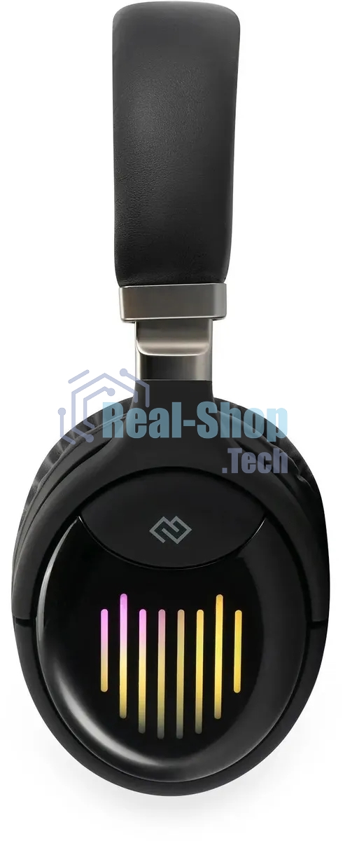 Беспроводные/проводные наушники Digma BT-16 черный, накладные, Bluetooth + проводной, складная конструкция, до 10 ч