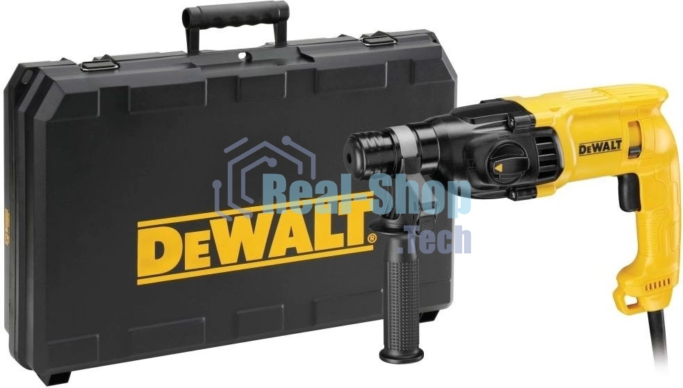 Перфоратор DeWalt D25033K-QS патрон:SDS-plus уд.:2.1Дж (кейс в комплекте)