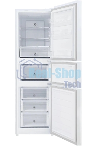 Холодильник Hyundai CM30073F белый трехкамерный 137/81 л морозилка снизу, No Frost, Side by Side