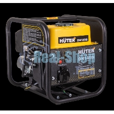 Электрогенератор бензиновый инверторный Huter DN1450i, 1.3 кВт, 96 дБ, 12.42 кг