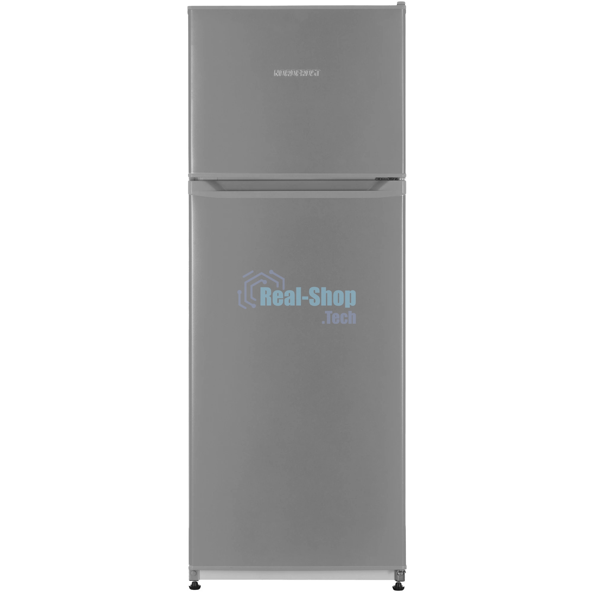 Холодильник Nordfrost NRT 145 132 серебристый двухкамерный 209/68 л морозилка сверху, ручная разморозка