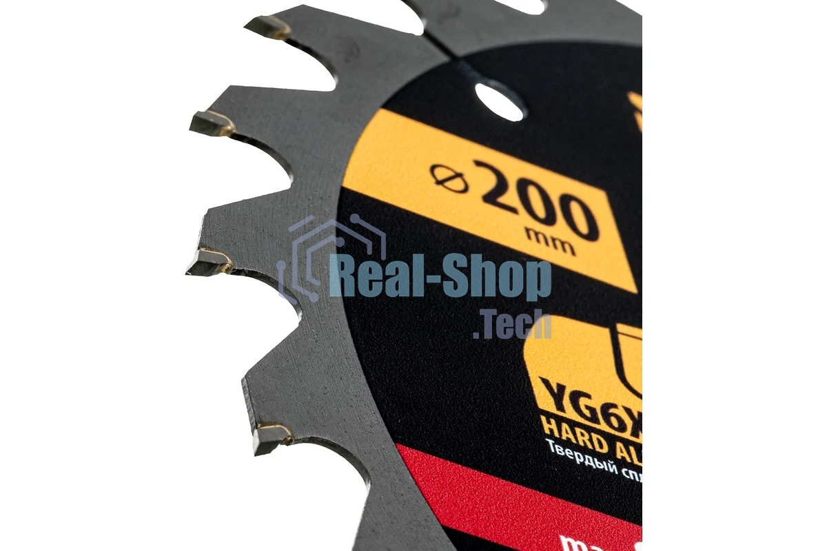 Пильный диск по дереву Denzel ф200 х 30 мм, 24 зубьев 733447