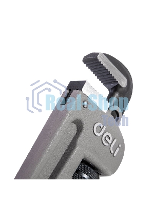 Трубный ключ Стиллсона облегченный Deli DL105018 405мм, максимальное открытие 60мм, Cr-Mo + алюминиевый сплав