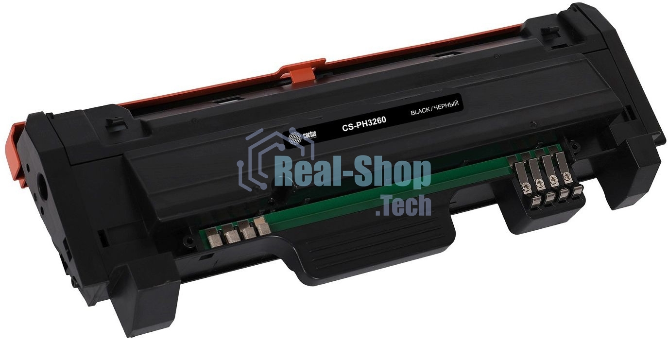 Картридж лазерный Cactus CS-PH3260 (106R02778) черный (3000 стр.) для Xerox Phaser 3052/3260/WC 3215/3225
