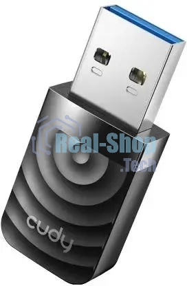 Сетевой адаптер Wi-Fi Cudy WU1300S AC1300 USB 3.0 (ант.внутр.) 1ант.