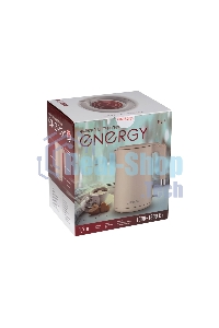 Чайник электрический Energy E-215 1.7л, двойной корпус, бежевый
