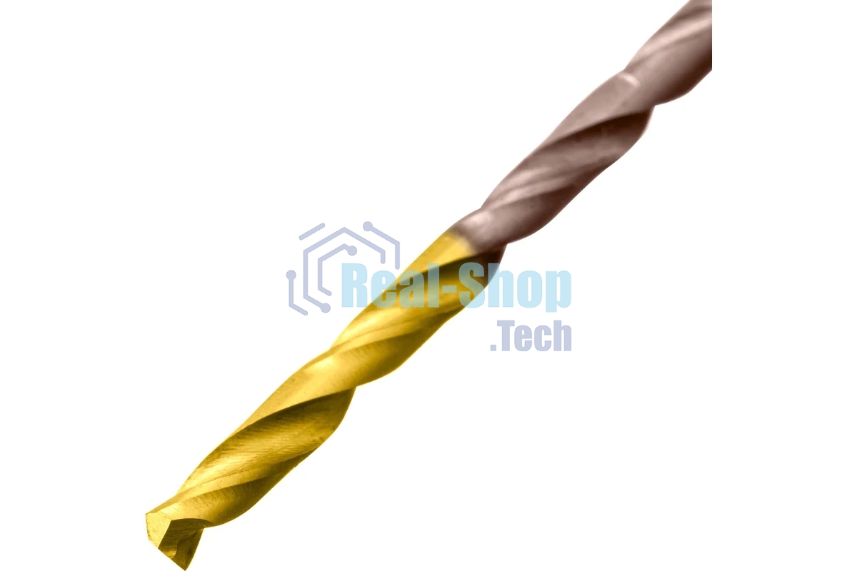 Набор сверл по металлу Denzel 1-13 мм, Р6М5К8-TiN, Golden Tip, 25 шт 723010