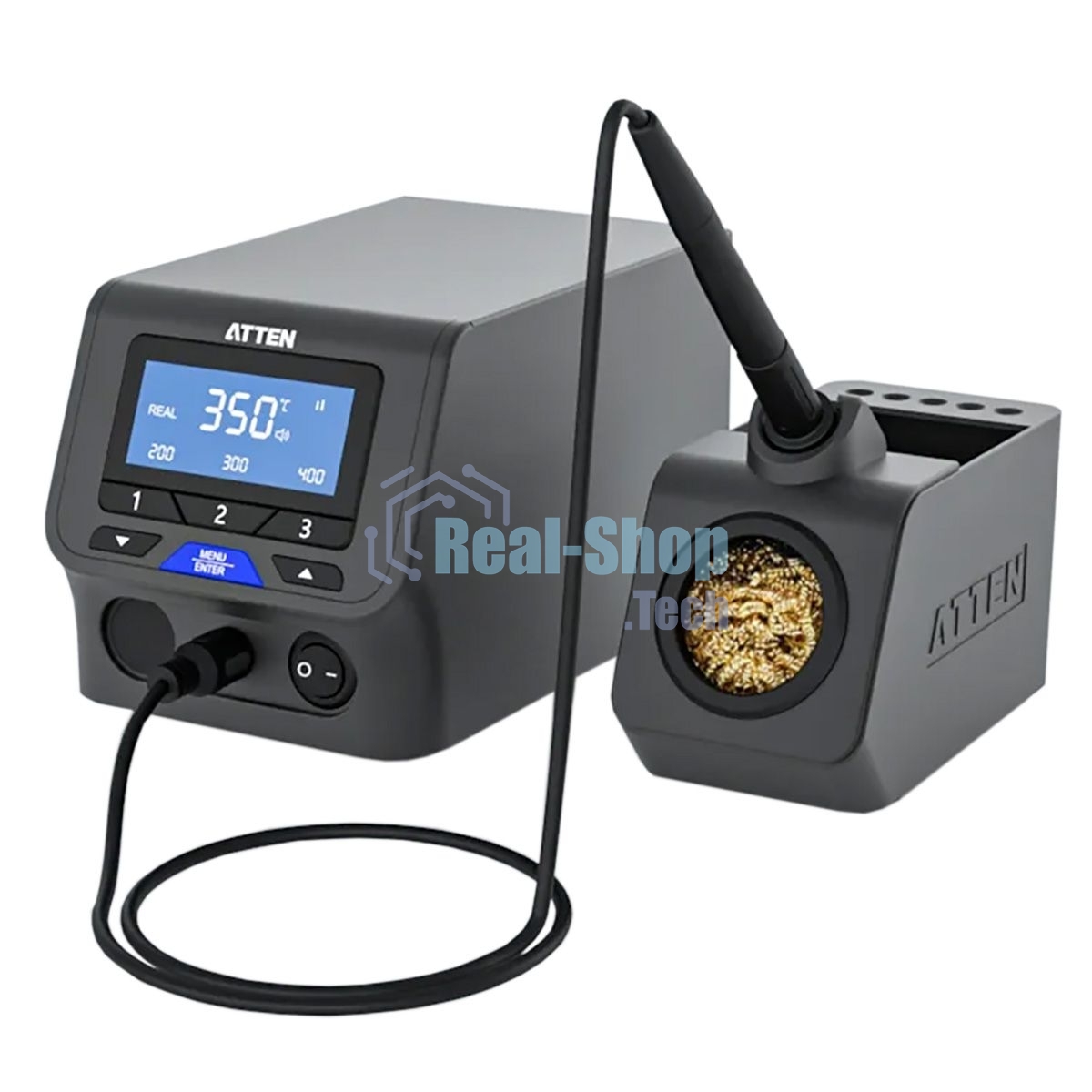 Паяльная станция Atten ST-1203D 230В, 120 Вт, жало типа T120, RS485