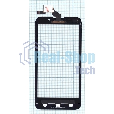 Сенсорное стекло (тачскрин) для ZTE Majesty Z796C, черное