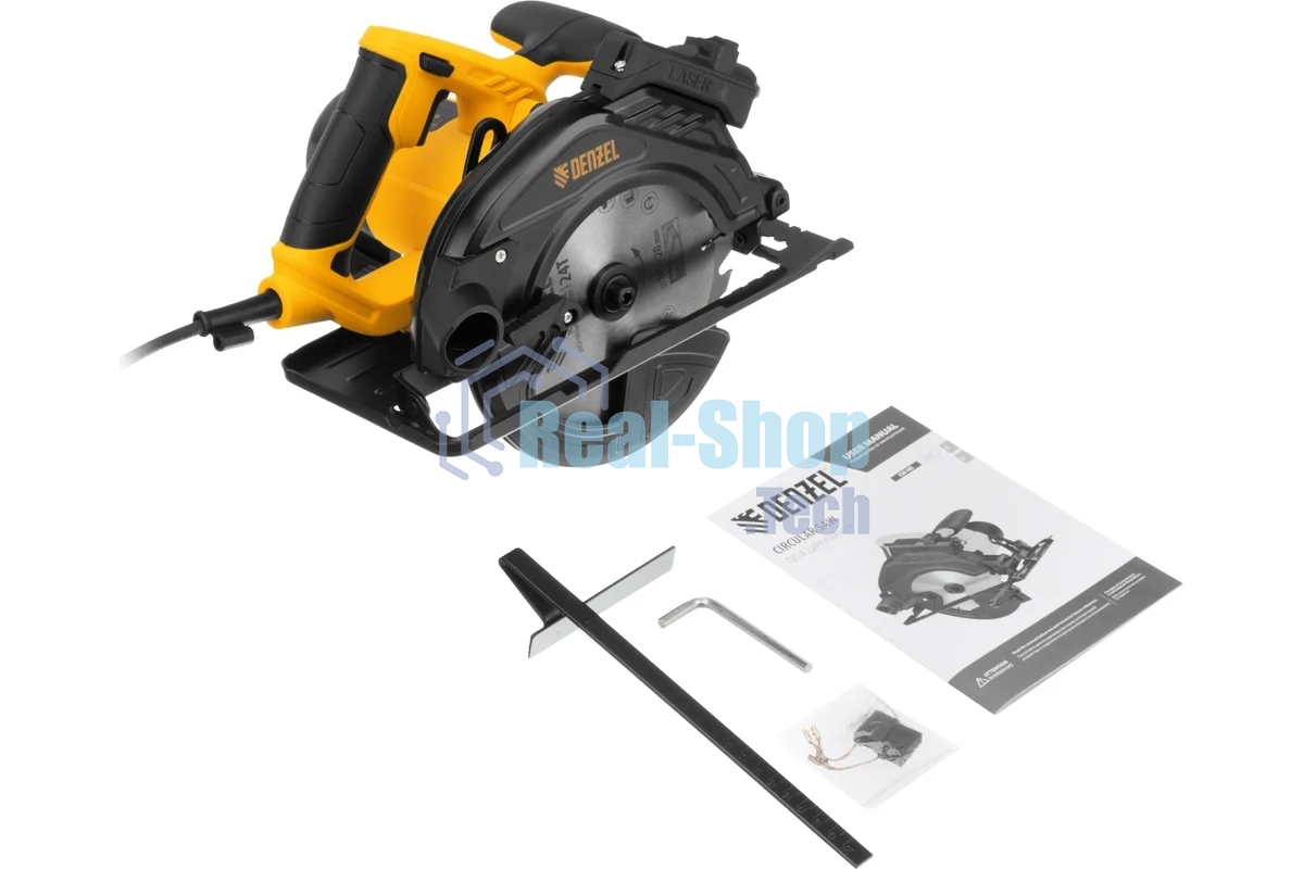 Пила циркулярная Denzel CSH-185, 1400 Вт, 185 мм