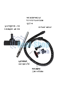 Пылесос JVC JH-VC411 черный, 400/2200 Вт, уборка сухая, пылесборник контейнер, 3 л.