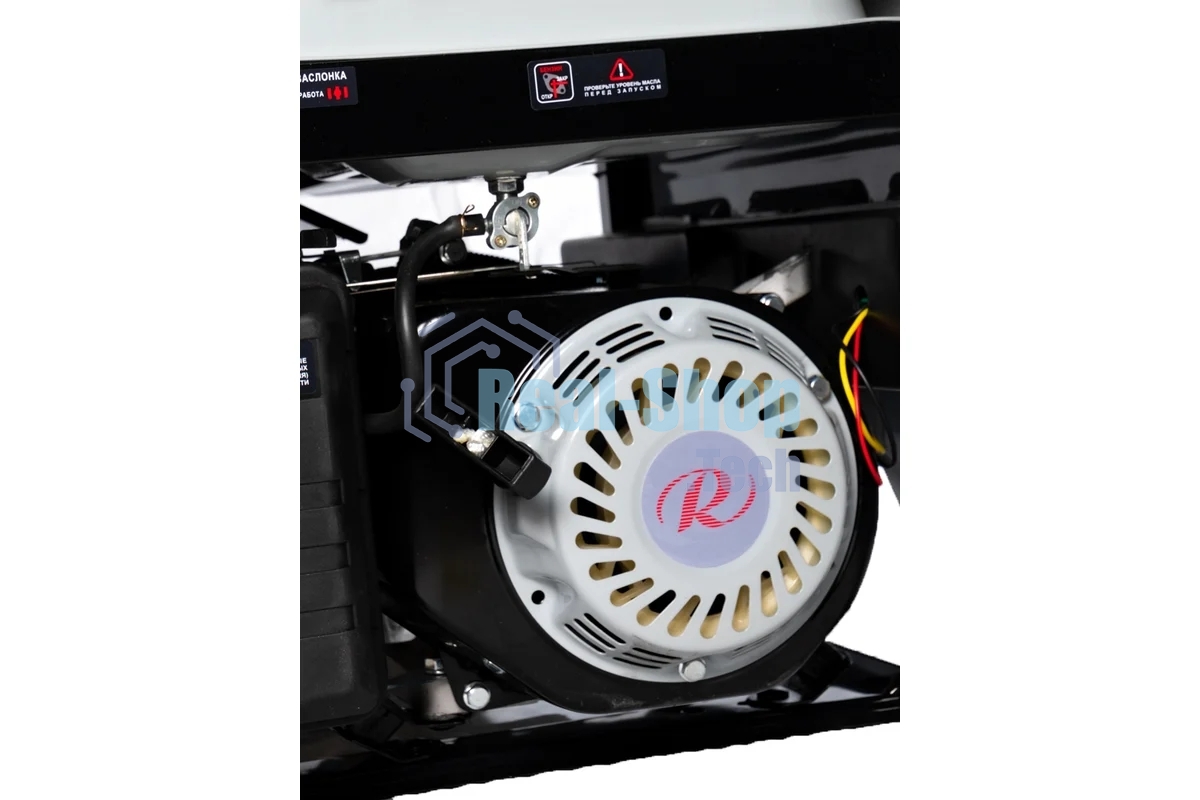 Электрогенератор бензиновый Ресанта БГ 2500 Р, 2.2 кВт, 66 дБ, 39.8 кг