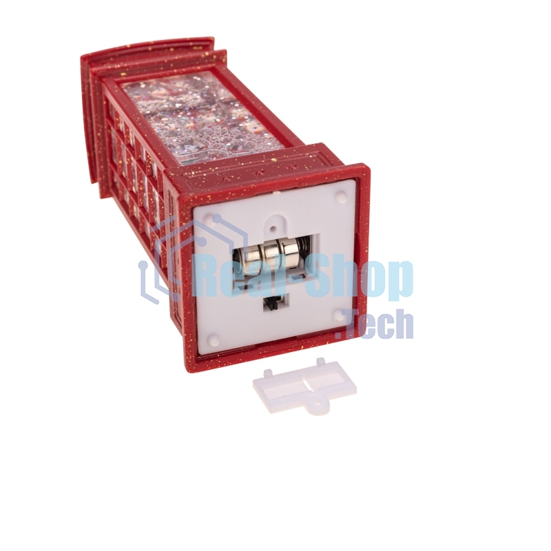 Светильник декоративный (фигура) Neon-night Телефонная будка с эффектом снегопада и подсветкой