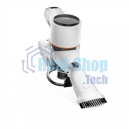 Пылесос вертикальный BQ VCA0103H белый/черный, 2 в 1 вертикальный и компактный / технология циклон, эффективный сбор пыли и простота экплуатации / Quiet performance, низкий уровень шума / до 30 мин непрерывной работы / для эффективной уборки удобный индик