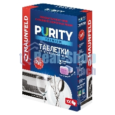Таблетки для посудомоечных машин Maunfeld Purity Premium all in 1 MDT100PP (100 шт. в упаковке)