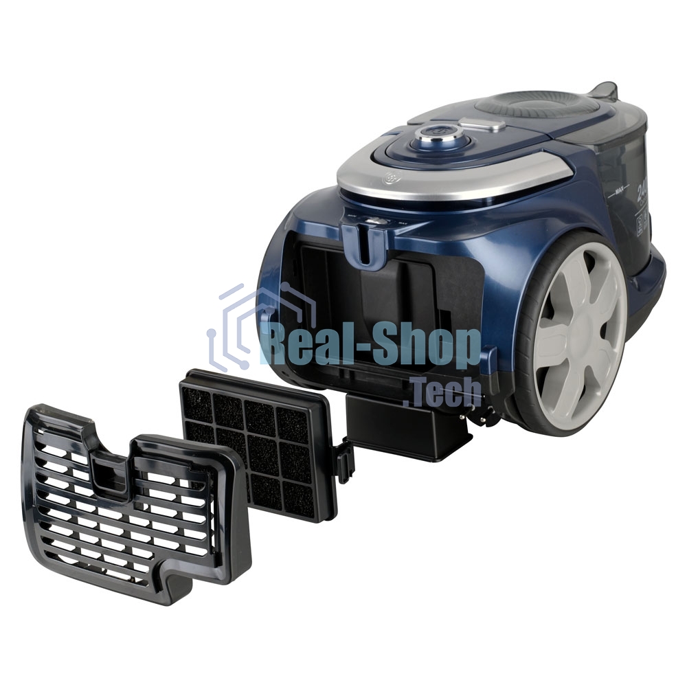 Пылесос циклонный GINZZU VS444 синий