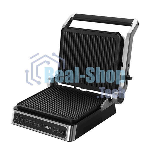 Гриль электрический BQ GR3010 черный/стальной