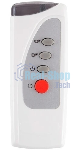 Тепловентилятор Engy N-07 (настенный керамич.) Мощность: 1000/2000 Вт. Настенный. ПДУ и ручное управление. Таймер на 7,5 часов. 3 режима работы. Длина сетевого шнура 1,6м.