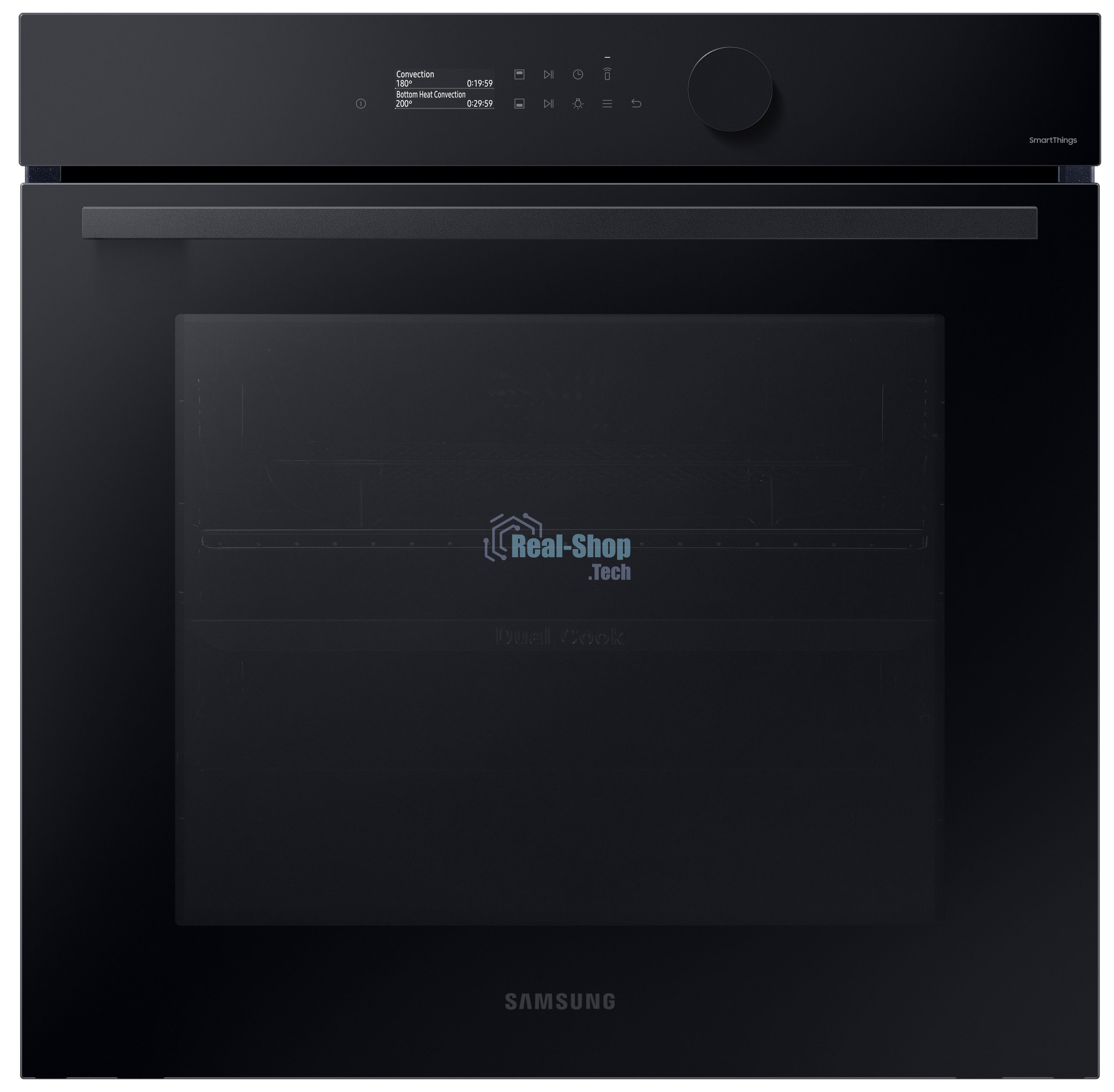 Духовой шкаф Электрический Samsung NV7B5645TAK/WT черный