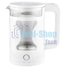 Чайник электрический KELLI KL-1800 белый Чайник электрический KELLI KL-1800 белый