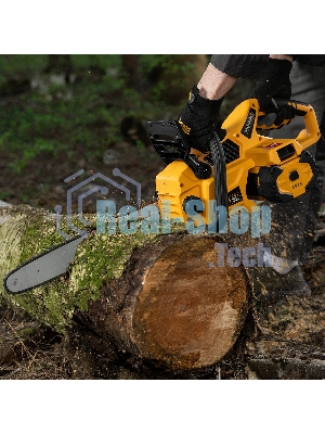 Пила цепная аккумуляторная бесщет. Denzel RCS 400-62, 400 мм, Li-ion, 62В