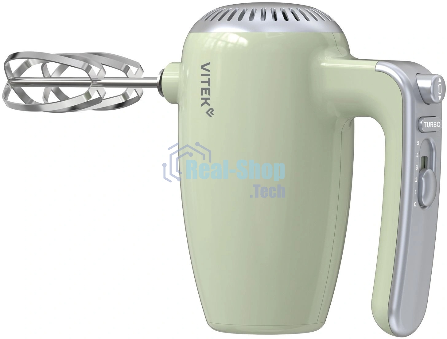 Миксер ручной Vitek VT-HM3002 800 Вт, фисташковый