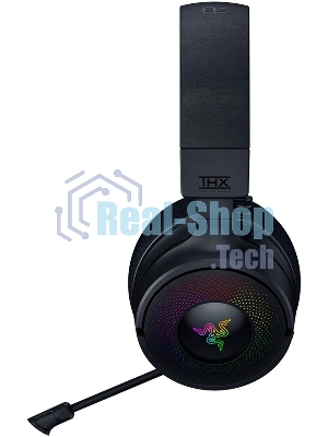 Гарнитура Razer Kraken V4 чёрный, беспроводная, bluetooth, до 70 ч, подсветка