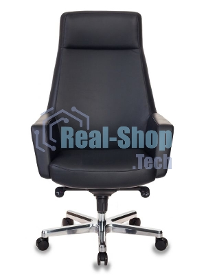 Кресло Бюрократ ANTONIO черный, кожа