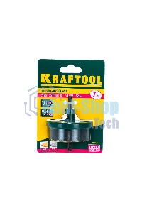 Пила сегментная наборная по дереву KRAFTOOL 7шт(25-62/18мм): 25-32-38-45-50-56-62х18 мм