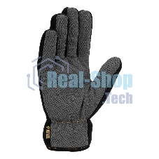 Перчатки универсальные Denzel 68095 двойные, ПВХ нанесение, размер 8