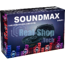 Колонки автомобильные Soundmax SM-CSL693 4Ом 15x23см (6x9дюйм) (ком.:2кол.) коаксиальные трехполосные