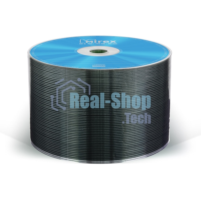 Диск CD-R Mirex 700 Mb, 48х, Standart, Shrink (50), (50/500)