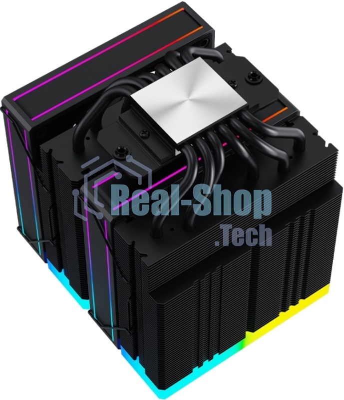 Устройство охлаждения(кулер) ID-Cooling Frozn A620 ARGb черный 120мм алюминий+медь 2000rpm 30db 4-pin 270W 154мм
