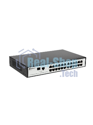 Коммутатор настраиваемый 25-портовый 100 Мбит/с ORIGO OS1225/A1A с гигабитным комбо-портом