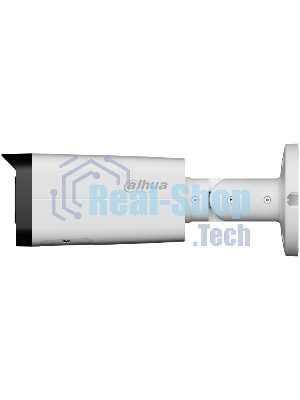 Уличная цилиндрическая IP-видеокамера DAHUA DH-IPC-HFW2449TP-ZAS-IL Smart Dual Light с ИИ 4Мп, 1/2.9” CMOS, моторизованный объектив 2.7~13.5мм, видеоаналитика, ИК до 60м, LED до 60м, IP67, IK10