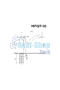 Кухонный смеситель Maunfeld MFQT-10BG бежевый