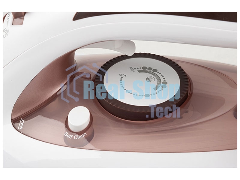 Утюг LEONORD LE-1802 3100 Вт, пар, спрей, пар. удар, самооч., тефлоновая подошва, белый/бежевый