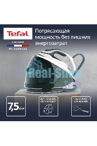 Парогенератор Tefal Pro Express Eco GV9E21E0, зеленый/белый