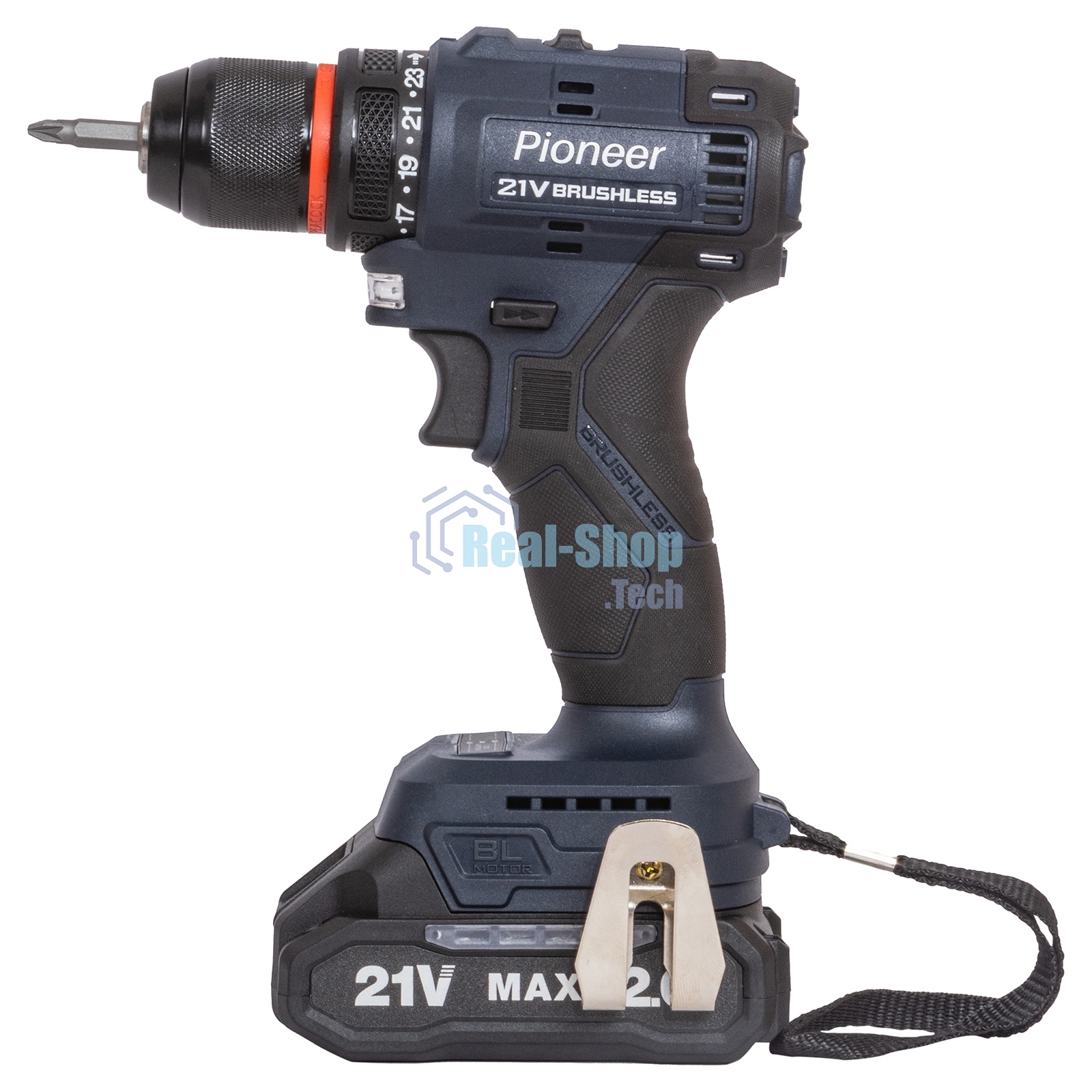 Дрель-шуруповерт аккумуляторная Pioneer CD-E2012BL-01C